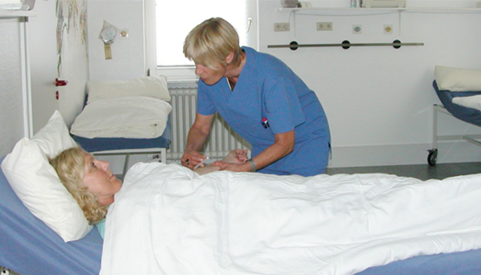 Patientenbehandlungsfoto